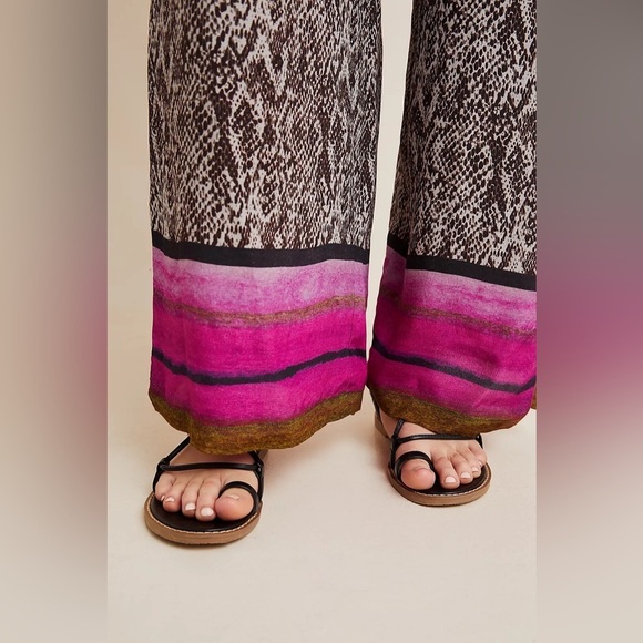 NWT Anthropologie Bl^nk Pezira Off-the-Shoulder Jumpsuit size Small - Picture 4 of 10